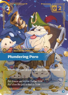 Plundering Poro (Overnumbered) UNL 222/219 Showcase