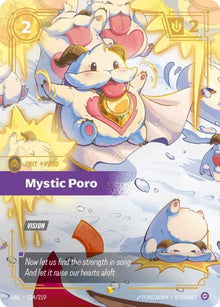 Mystic Poro (Overnumbered) UNL 224/219 Showcase