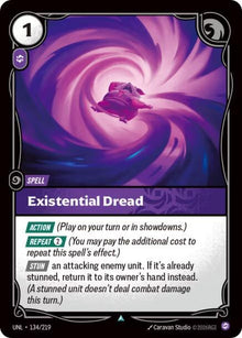 Existential Dread UNL 134/219 Uncommon