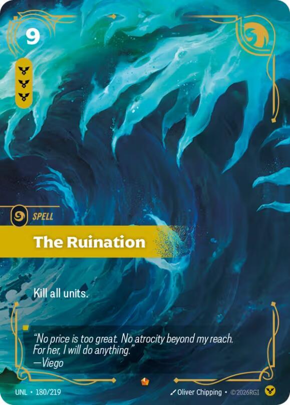 The Ruination UNL 180/219 Epic