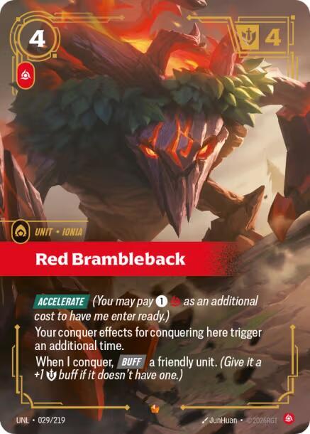 Red Brambleback UNL 029/219 Epic