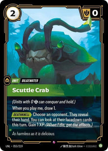 Scuttle Crab UNL 053/219 Rare
