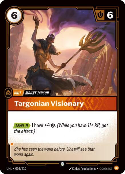 Targonian Visionary UNL 098/219 Common