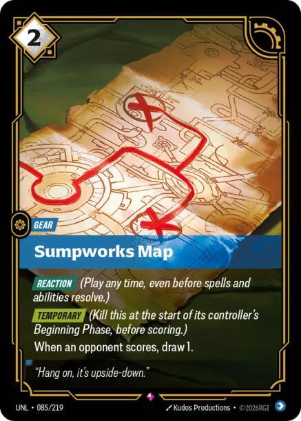 Sumpworks Map UNL 085/219 Rare