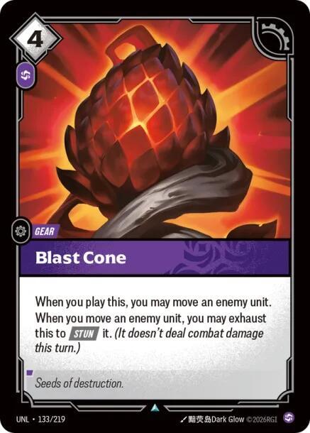 Blast Cone UNL 133/219 Uncommon