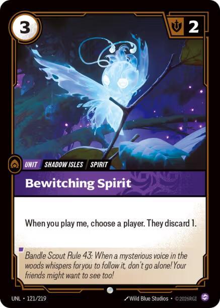 Bewitching Spirit UNL 121/219 Common