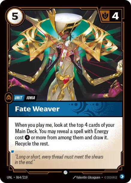 Fate Weaver UNL 064/219 Common