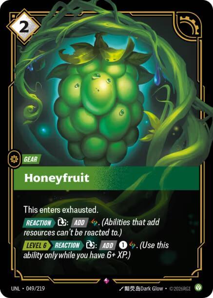 Honeyfruit UNL 049/219 Rare