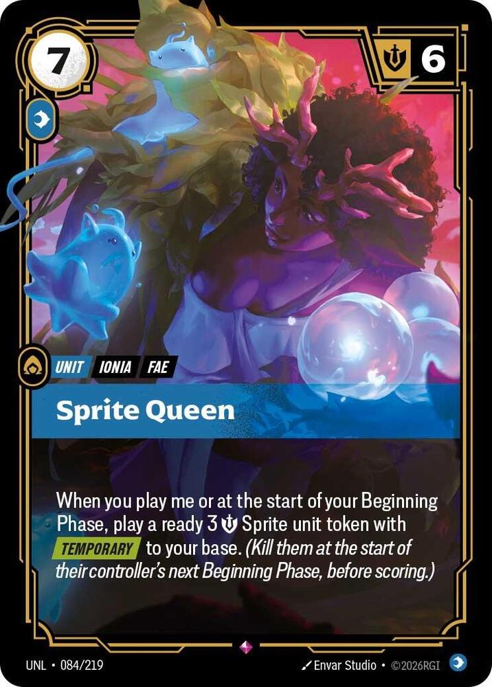 Sprite Queen UNL 084/219 Rare