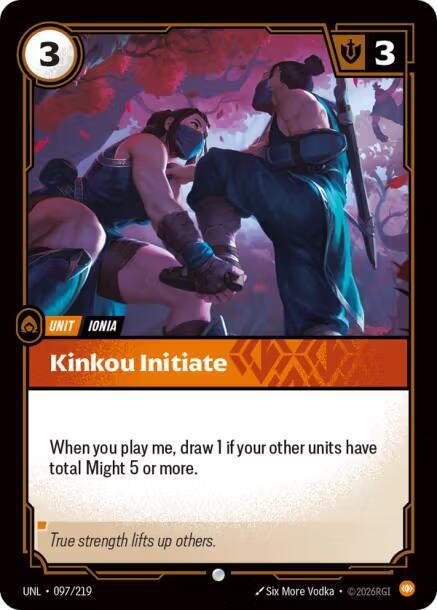 Kinkou Initiate UNL 097/219 Common