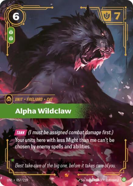 Alpha Wildclaw UNL 057/219 Epic