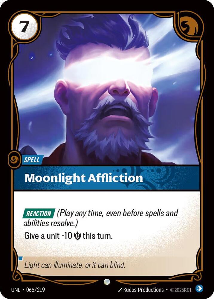 Moonlight Affliction UNL 066/219 Common