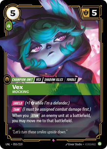 Vex - Mocking UNL 055/219 Rare