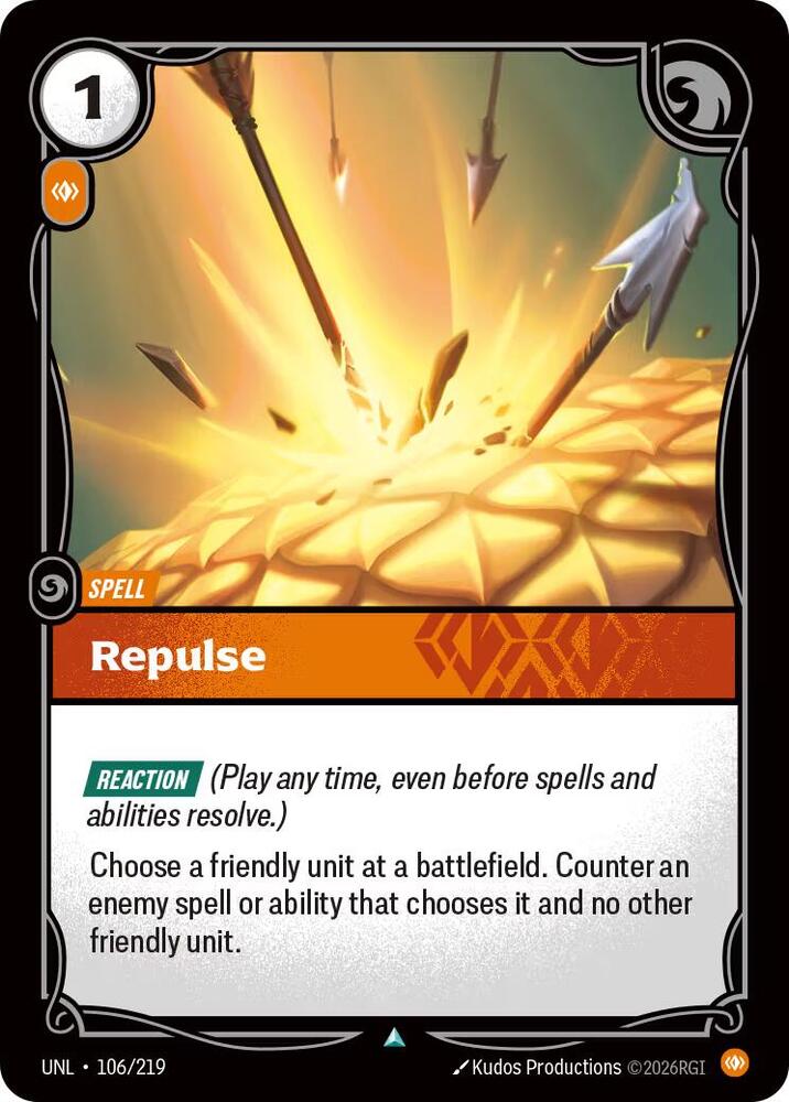 Repulse UNL 106/219 Uncommon