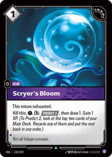 Scryer's Bloom UNL 136/219 Uncommon