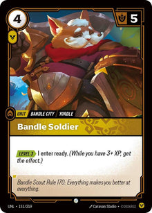 Bandle Soldier UNL 151/219 Common