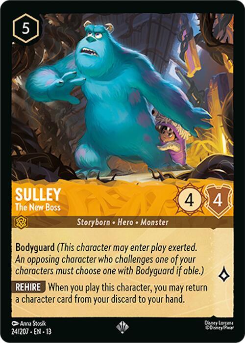 Sulley - The New Boss 13 24/207 Super Rare