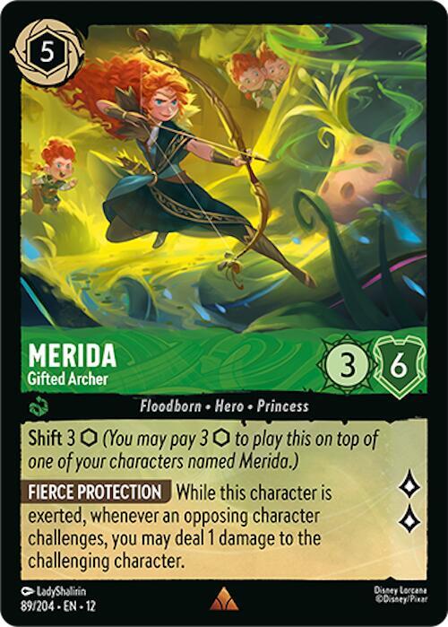 Merida - Gifted Archer 89/204 Rare Wilds Unknown NM