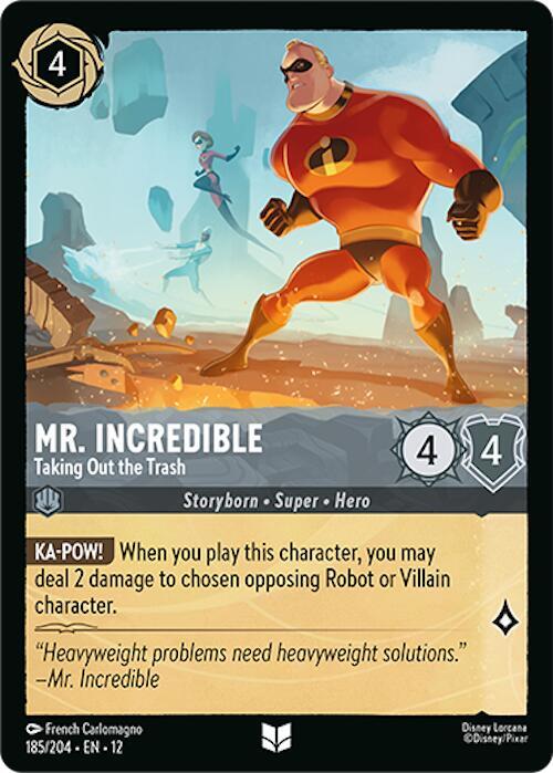 Mr. Incredible - Taking Out the Trash 185/204 Uncommon Wilds Unknown NM
