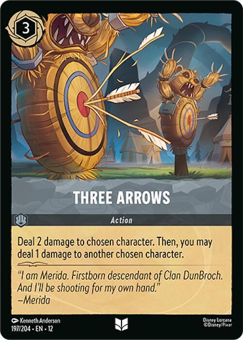 Three Arrows 197/204 Uncommon Wilds Unknown NM