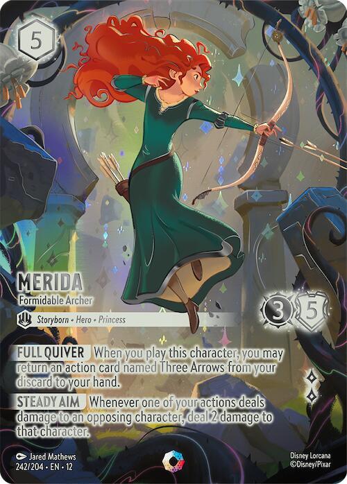 Merida - Formidable Archer (Iconic) 242/204 Iconic Wilds Unknown NM