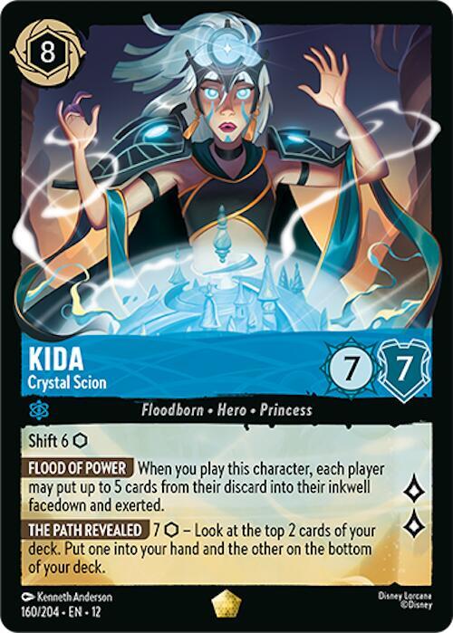Kida - Crystal Scion 160/204 Legendary Wilds Unknown NM