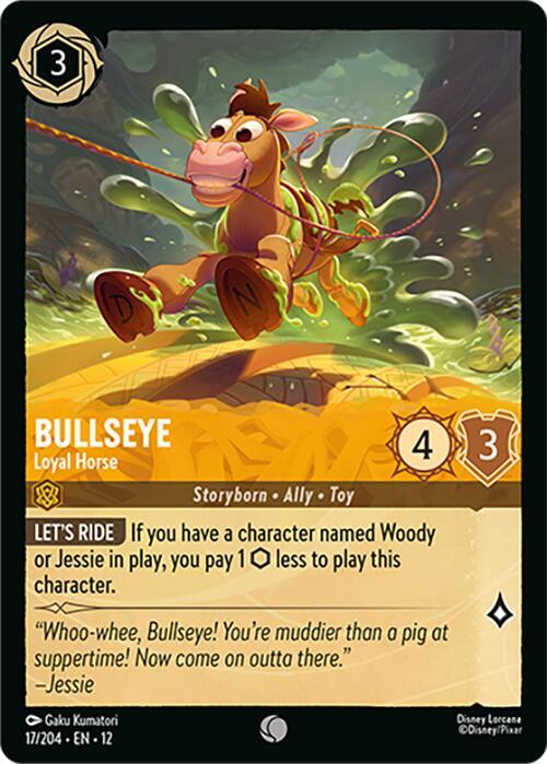 Bullseye - Loyal Horse 17/204 Common Wilds Unknown