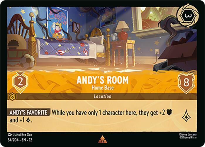 Andy's Room - Home Base 34/204 Rare Wilds Unknown