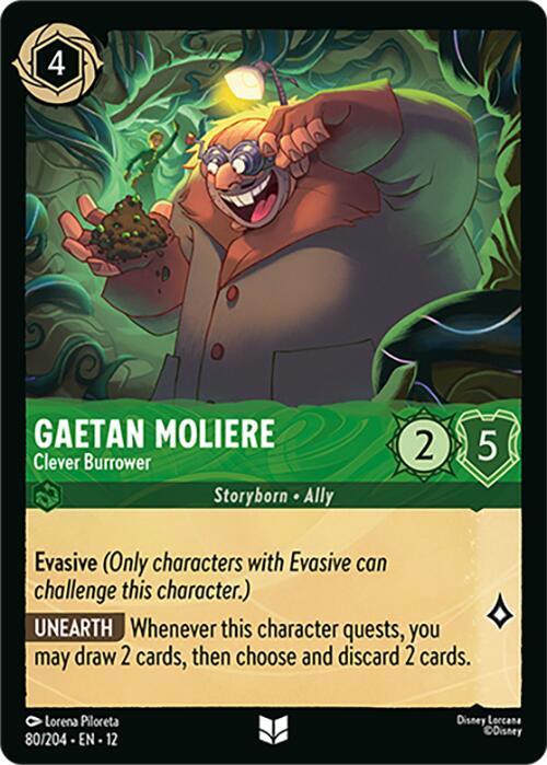 Gaetan Moliere - Clever Burrower 80/204 Uncommon Wilds Unknown