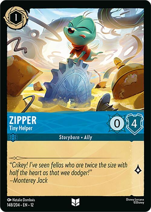 Zipper - Tiny Helper 148/204 Uncommon Wilds Unknown NM