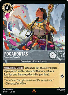Pocahontas - Steadfast Traveler 171/204 Rare