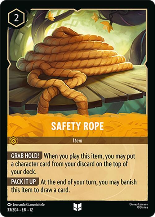 Safety Rope 33/204 Uncommon Wilds Unknown NM