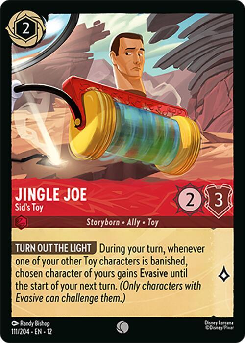 Jingle Joe - Sid's Toy 111/204 Common Wilds Unknown NM