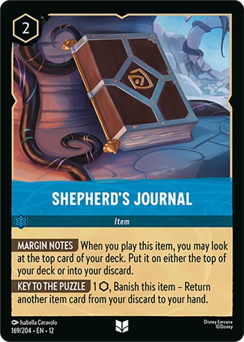 Shepherd's Journal 169/204 Uncommon Wilds Unknown NM