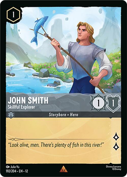 John Smith - Skillful Explorer 192/204 Rare Wilds Unknown NM