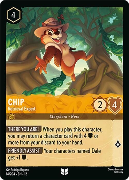 Chip - Retrieval Expert 14/204 Uncommon Wilds Unknown