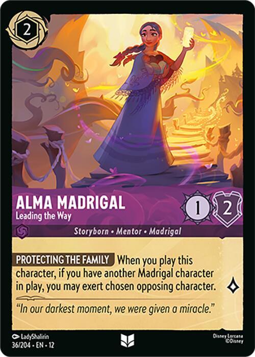 Alma Madrigal - Leading the Way 36/204 Uncommon Wilds Unknown