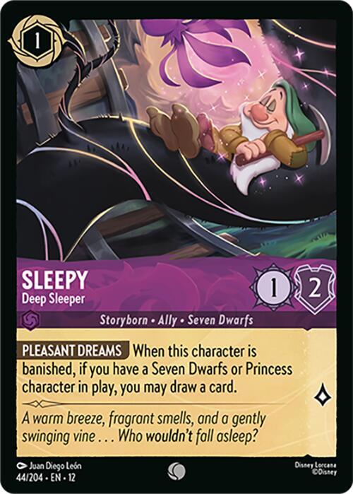 Sleepy - Deep Sleeper 44/204 Common Wilds Unknown NM