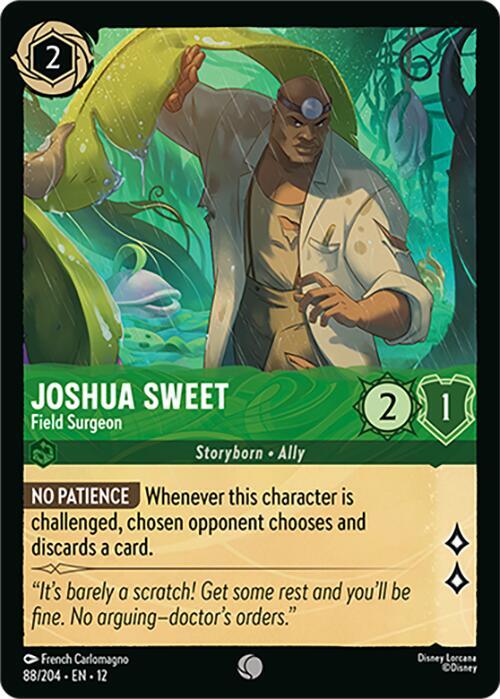 Joshua Sweet - Field Surgeon 88/204 Common Wilds Unknown NM