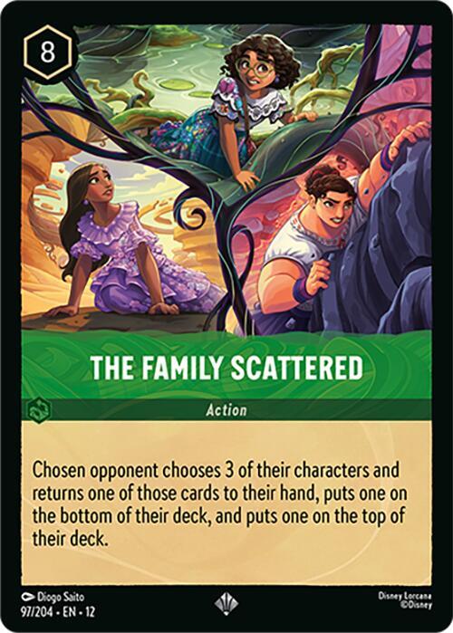The Family Scattered 97/204 Super Rare Wilds Unknown NM