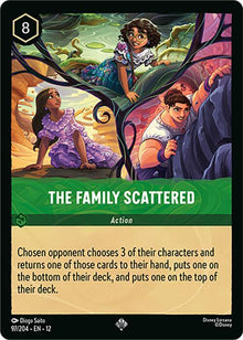 The Family Scattered 97/204 Super Rare
