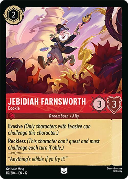 Jebidiah Farnsworth - Cookie 117/204 Uncommon Wilds Unknown NM