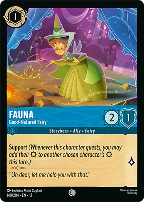 Fauna - Good-Natured Fairy 140/204 Common Wilds Unknown