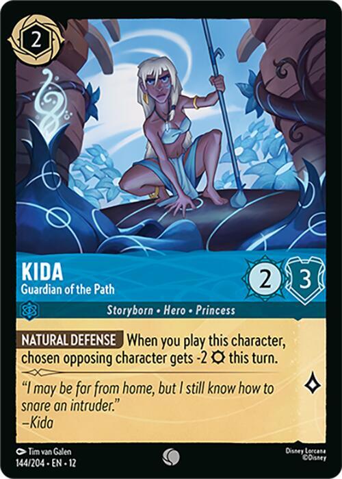 Kida - Guardian of the Path 144/204 Common Wilds Unknown NM