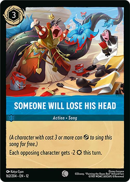 Someone Will Lose His Head 162/204 Common Wilds Unknown NM