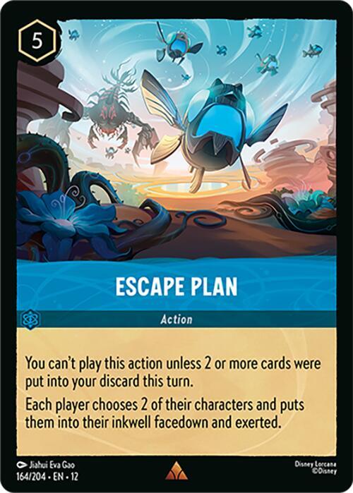 Escape Plan 164/204 Rare Wilds Unknown