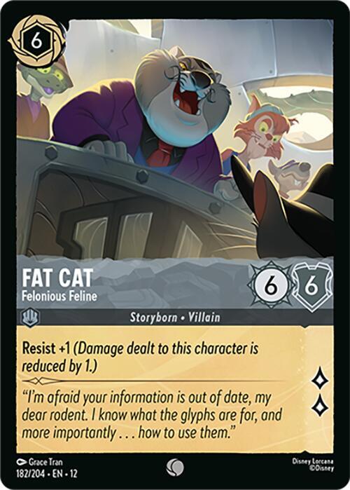 Fat Cat - Felonious Feline 182/204 Common Wilds Unknown