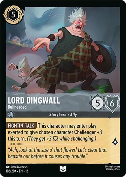 Lord Dingwall - Bullheaded 186/204 Uncommon Wilds Unknown NM
