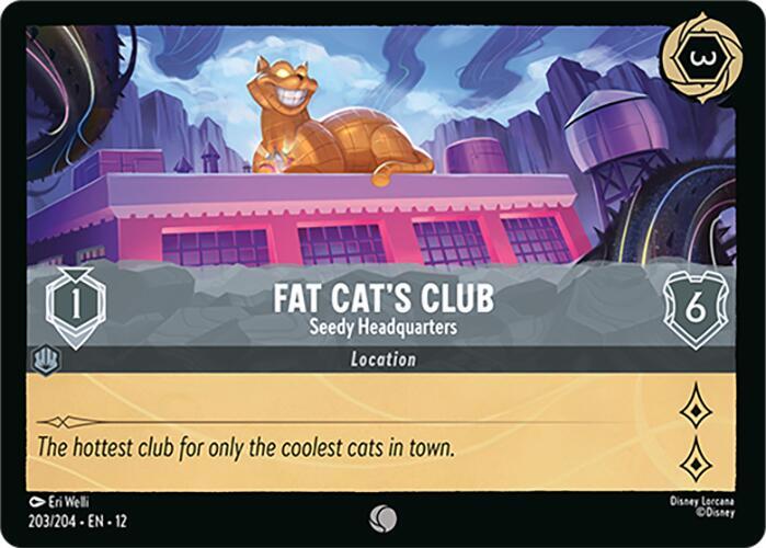 Fat Cat's Club - Seedy Headquarters 203/204 Common Wilds Unknown