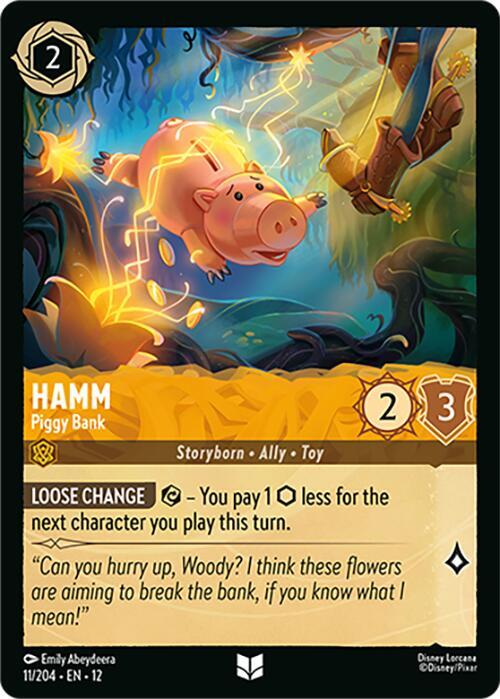 Hamm - Piggy Bank 11/204 Uncommon Wilds Unknown NM